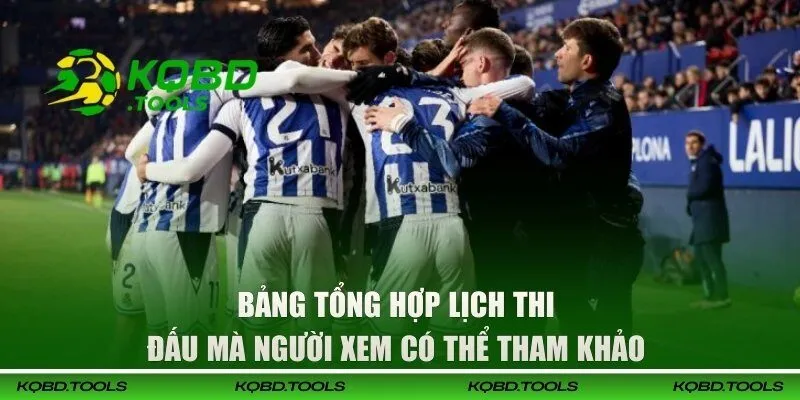 La Liga - Lịch Thi Đấu Và Bảng Tin Tức Mới Nhất Hiện Nay 2 Bảng tổng hợp lịch thi đấu mà người xem có thể tham khảo